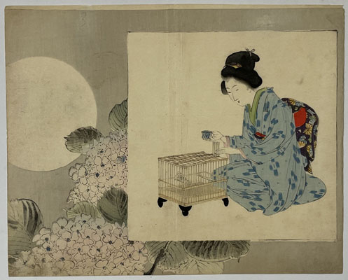 町医者 (木版口絵)