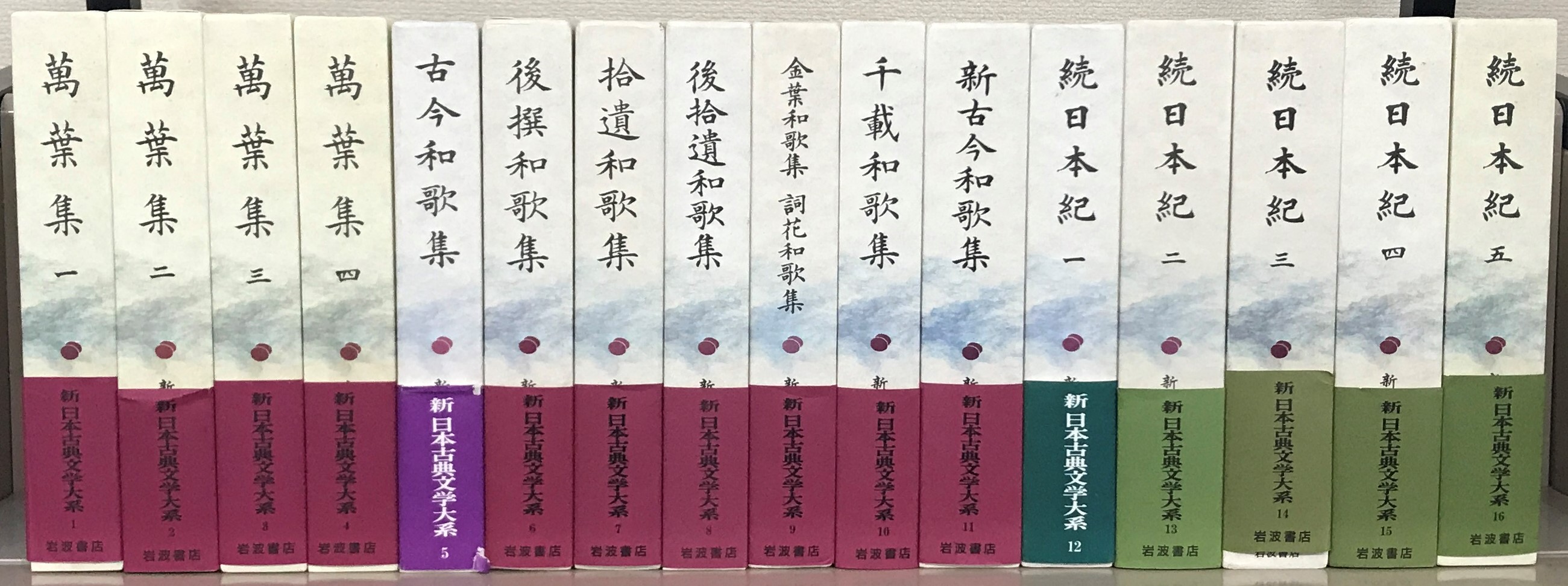 新日本古典文学大系（岩波書店）全１０６巻 –