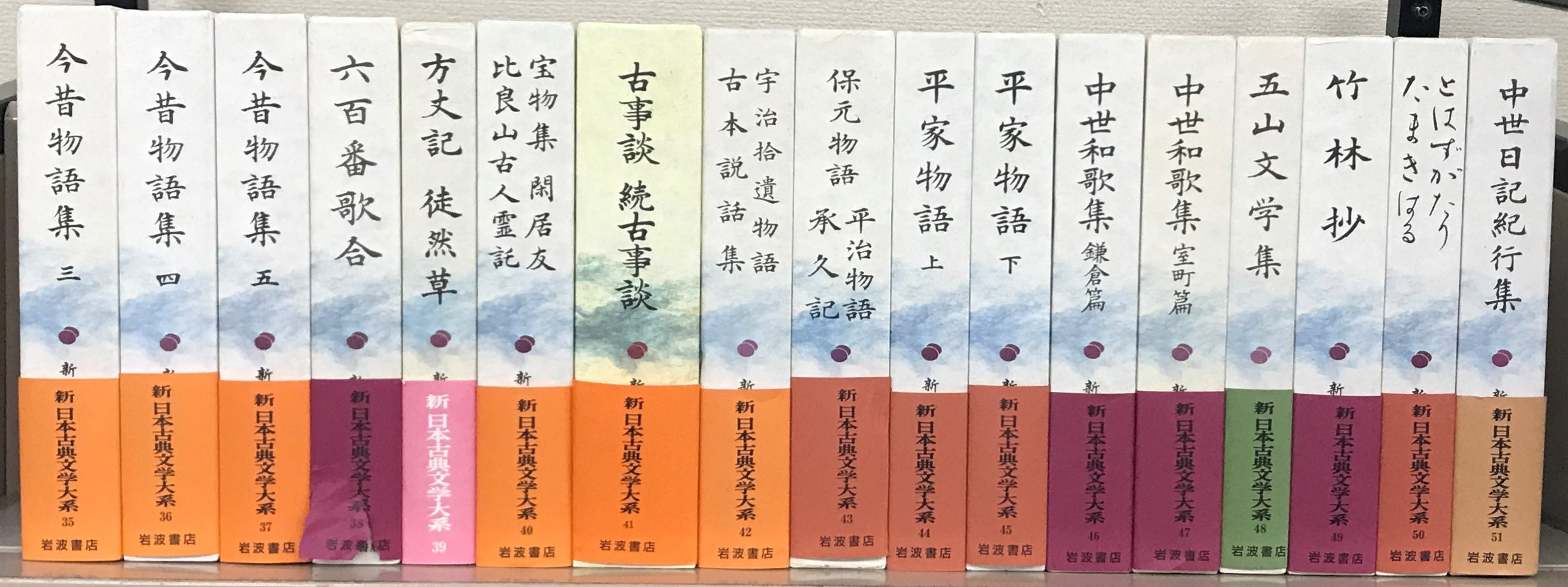 新日本古典文学大系（岩波書店）全１０６巻 –