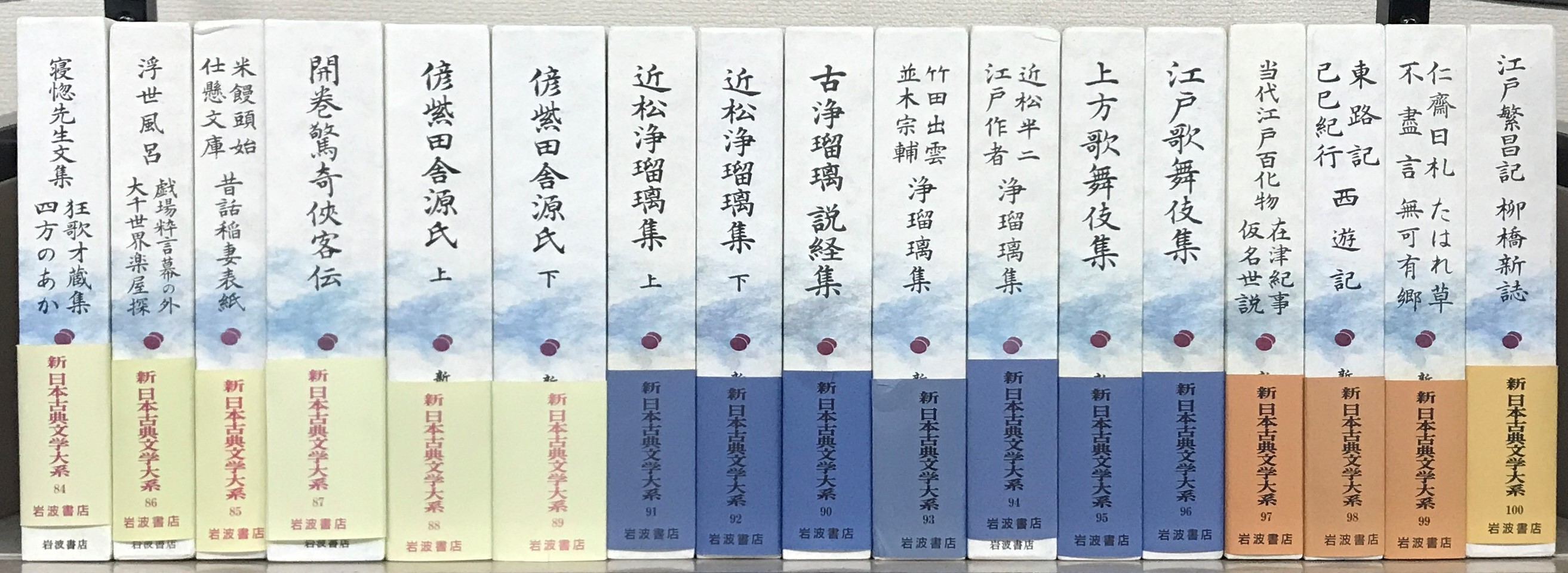 新日本古典文学大系（岩波書店）全１０６巻 –